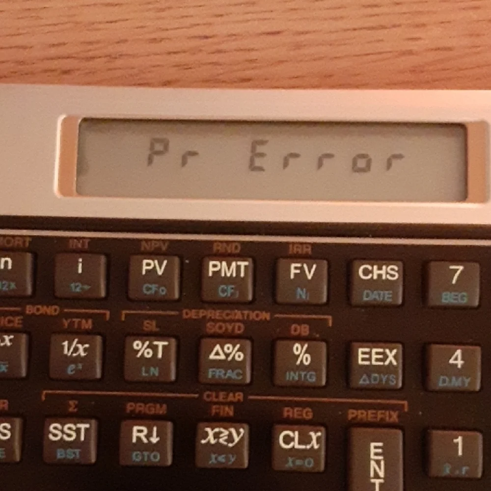 Hewlett-Packard Financial Calculator - Picture 2 of 9